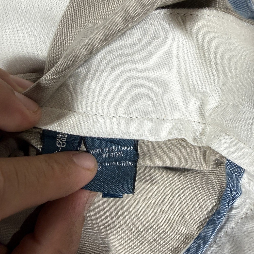 NWOT Polo Ralph Lauren Classic Fit Chino Pants Khaki Tan Mens 48x34 Cotton - Picture 9 of 12